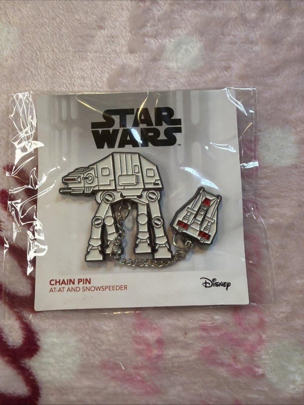 Star Wars Chain Pin AT-AT And Snowspeeder Exclusive To CultureFly New